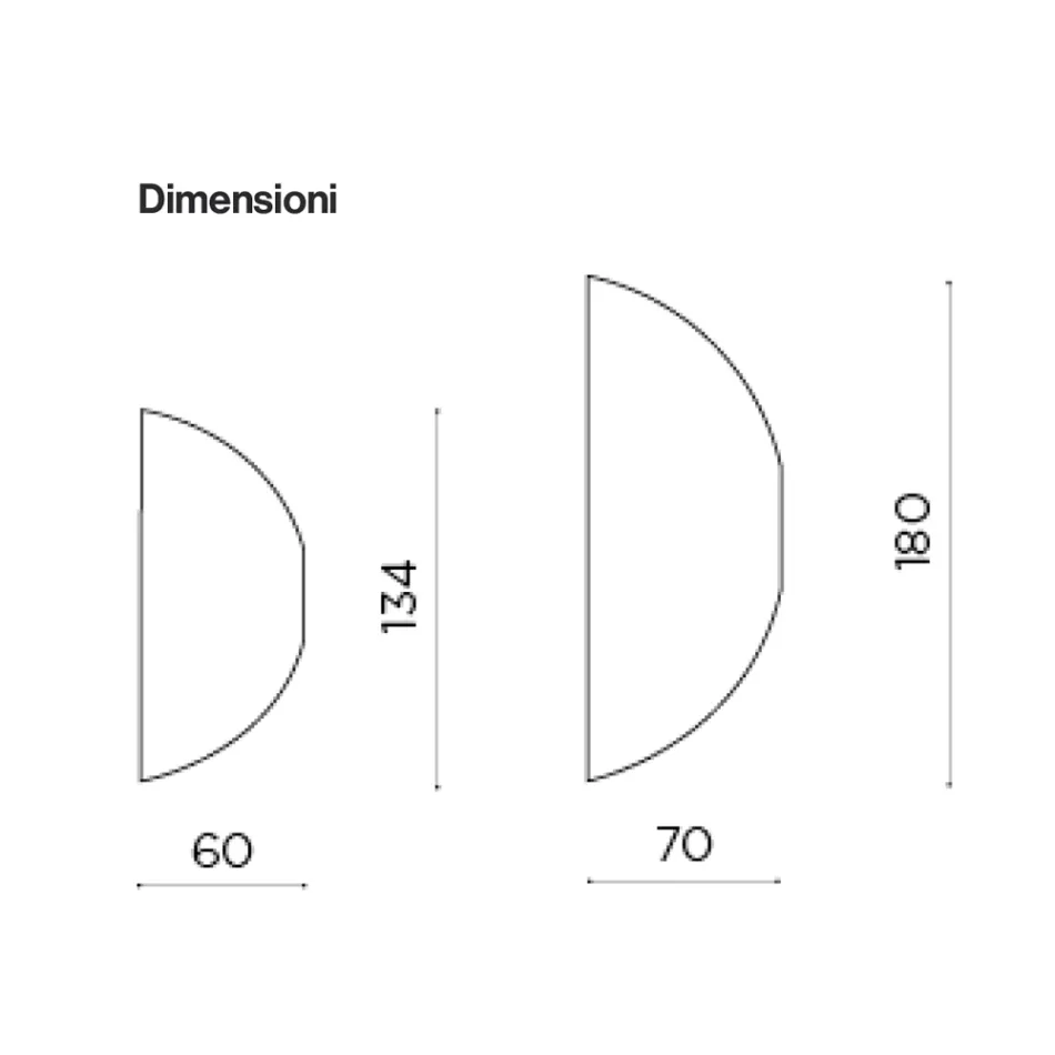 Espelho de parede com formato especial, fabricado na Itália - Alfonsa Viadurini