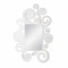 Espelho de parede moderno em ferro colorido fabricado na Itália - Tiziano Viadurini