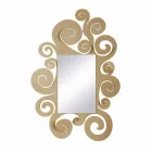 Espelho de parede moderno em ferro colorido fabricado na Itália - Tiziano Viadurini