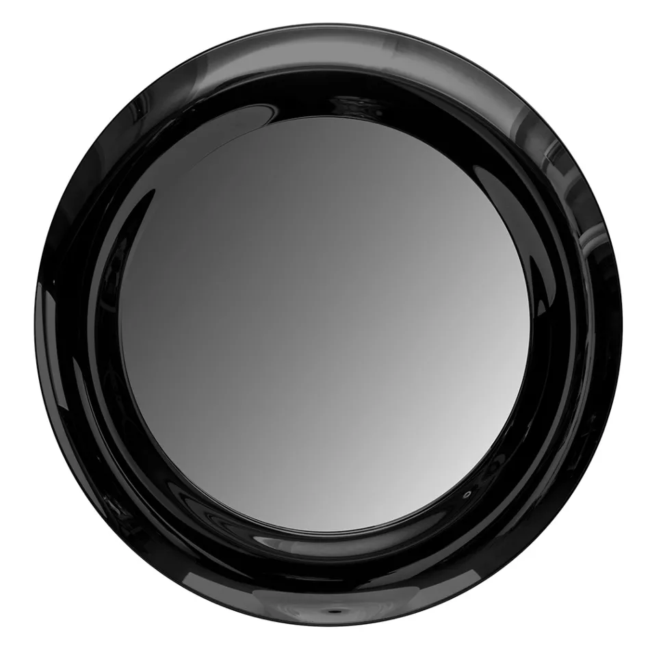 Espelho de vidro curvo com luzes LED retroiluminadas - Excelsior Viadurini