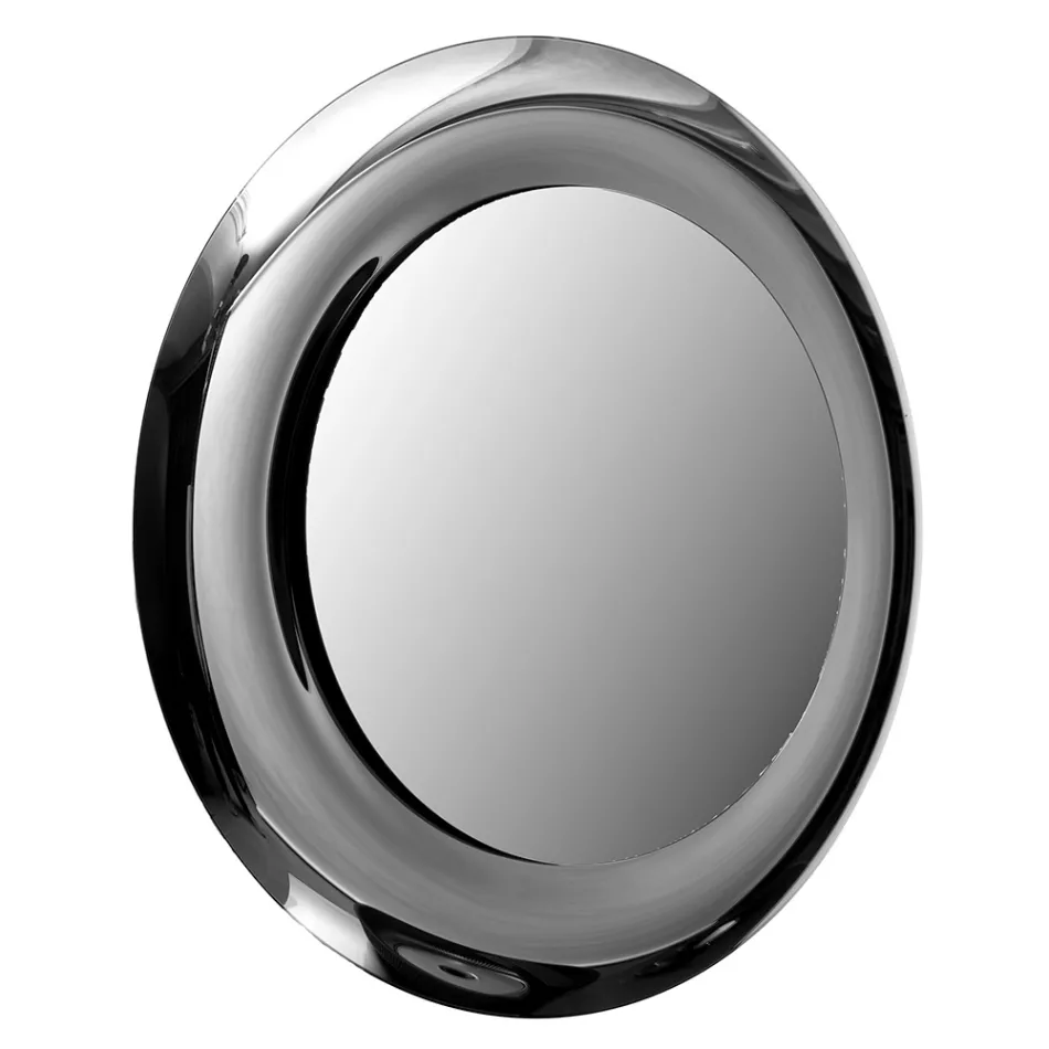 Espelho de vidro curvo com luzes LED retroiluminadas - Excelsior Viadurini