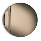 Espelho de vidro fundido Wave, fabricado na Itália - Candida Viadurini