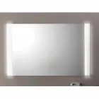 Espelho de banheiro contemporâneo com luzes LED, L1200xh.900 mm, Agata Viadurini