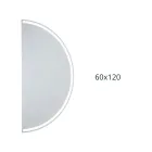 Espelho retroiluminado com faixa contínua de LED - Excelsior Viadurini