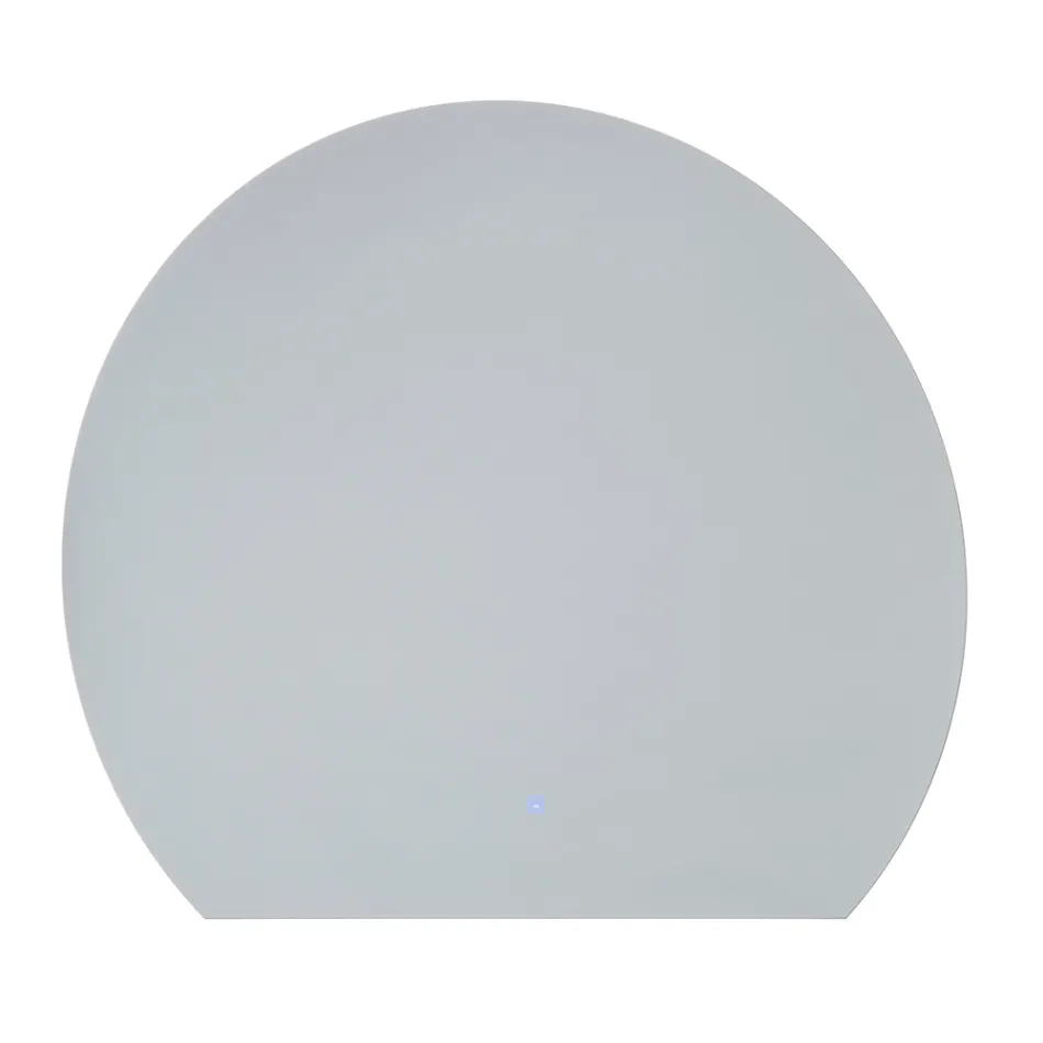 Espelho retroiluminado com fita LED contínua na parede - Excelsior Viadurini