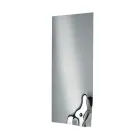 Espelho retangular com canto em vidro fundido, fabricado na Itália - Adelinda Viadurini