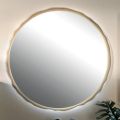Espelho redondo com iluminação LED integrada Made in Italy - Vinci