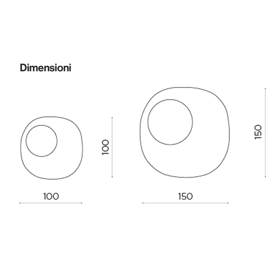 Espelho com formato especial e detalhe em vidro ondulado, fabricado na Itália - Adalberta Viadurini