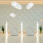 Design de piso de estátua luminosa com luz LED para interior - Penelope by Myyour Viadurini