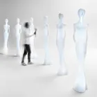 Design de piso de estátua luminosa com luz LED para interior - Penelope by Myyour Viadurini