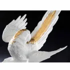 Estatueta de cerâmica em forma de papagaio feita à mão na Itália - Pagallo Viadurini