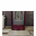 Tapete de couro para lareira / fogão Cleo Made in Italy Viadurini