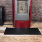 Tapete de couro para lareira / fogão Diva fabricado na Itália Viadurini