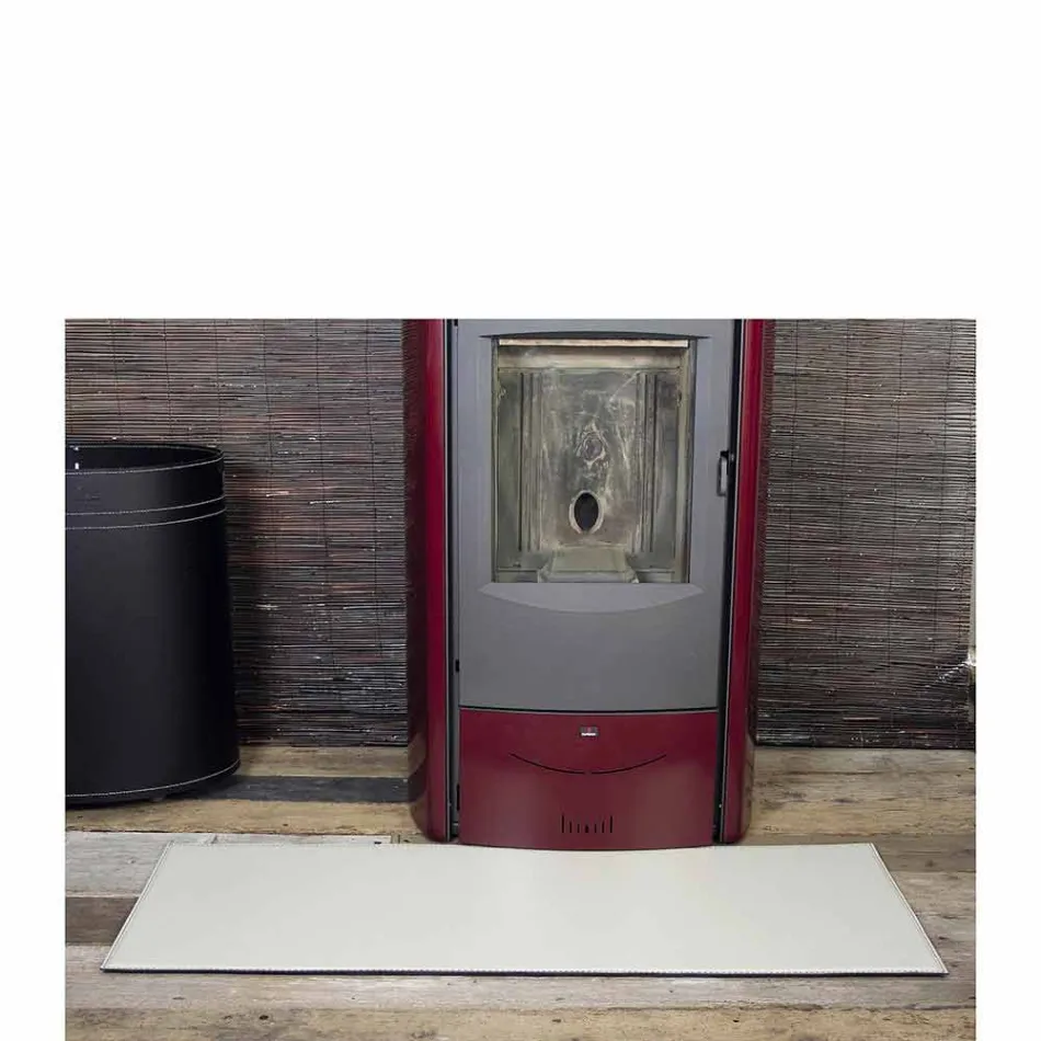 Lareira em couro Rio / esteira de fogão fabricada na Itália Viadurini