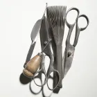 Tapete feito à mão de lã de pêlo longo com nó à mão em Türkiye - Benedetta Viadurini