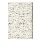 Tapete de sala em Algodão, Viscose e Lã Produzido em tear manual - Melita Viadurini