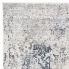 Tapete de Design com Design Bege em Poliéster e Viscose - Occitania Viadurini