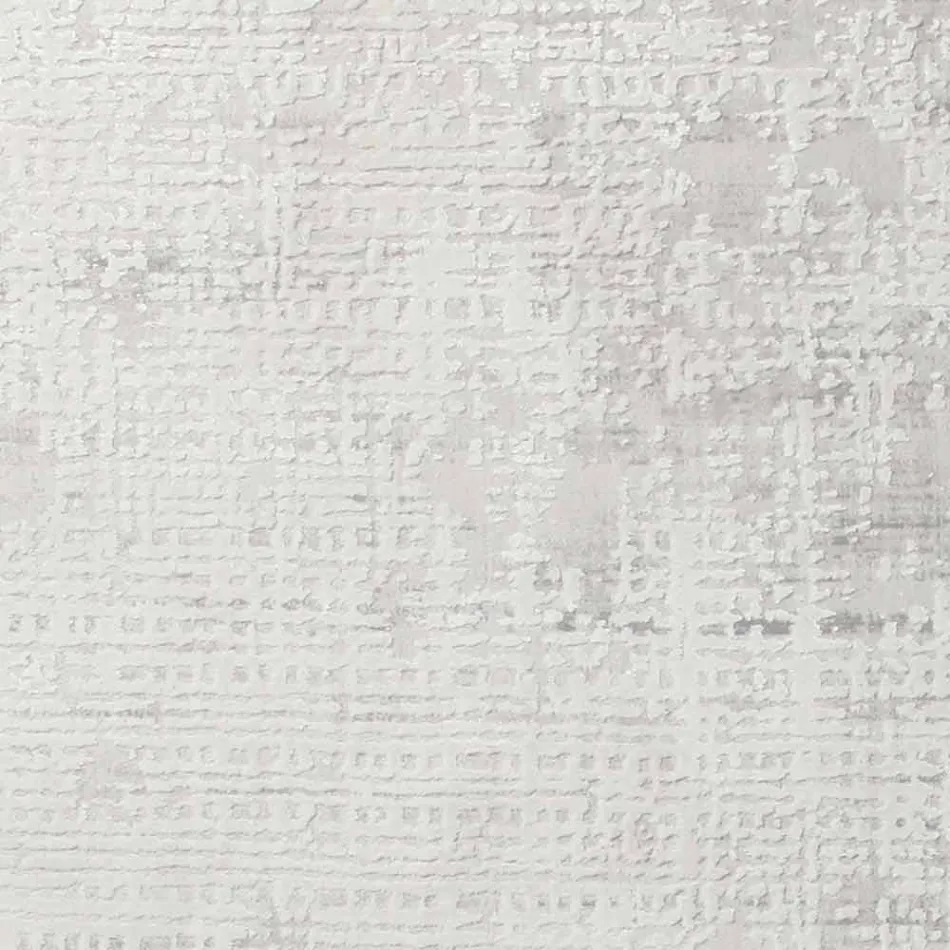 Tapete de Design com Design Bege em Poliéster e Viscose - Occitania Viadurini