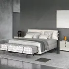 Tapete modular feito à mão em viscose colorida tecido na Índia - Gilberto Viadurini