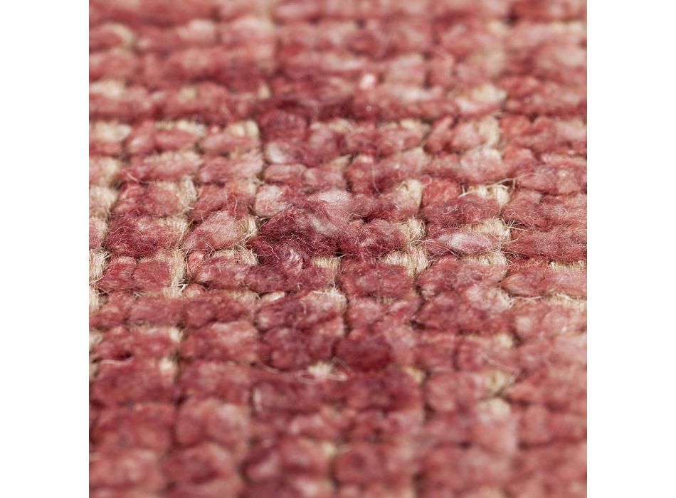 Tapete feito à mão tecido na Índia de lã de alta qualidade e seda de bambu - Anella Viadurini