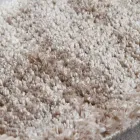 Grande tapete de seda e algodão de design moderno, cabelos coloridos - Etesia Viadurini