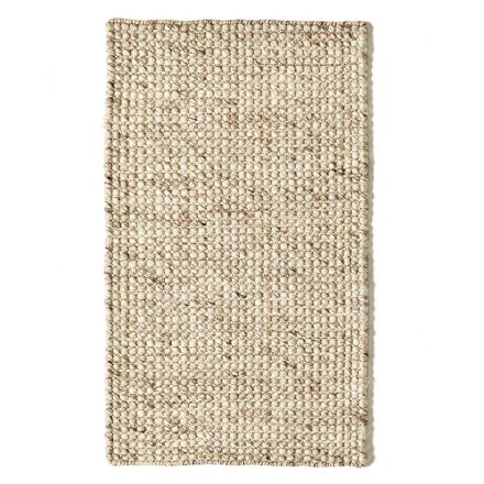 Tapete moderno de lã e algodão tecido à mão para sala de estar - Relict Viadurini