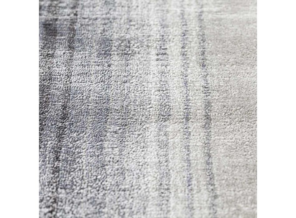 Tapete de sala feito à mão em tecido de viscose de alta qualidade na Índia - Bonnet Viadurini