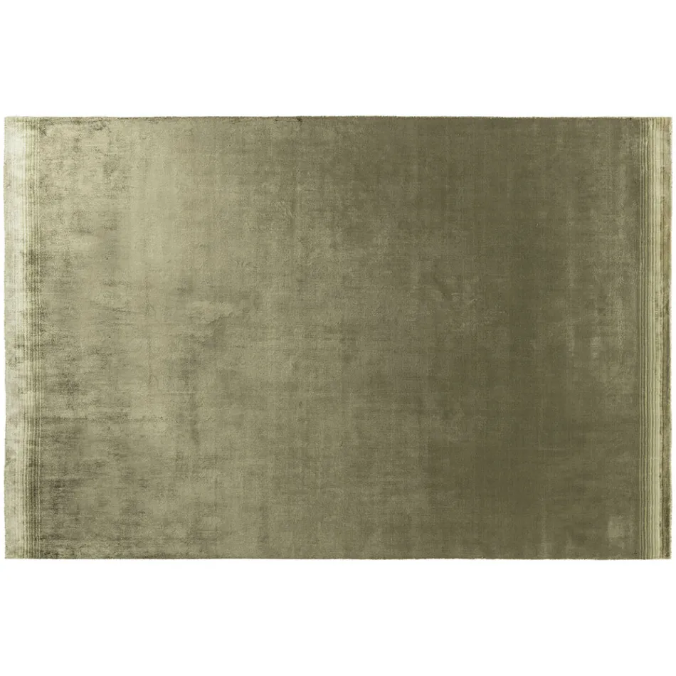 Tapete de sala feito à mão em tecido de viscose de alta qualidade na Índia - Bonnet Viadurini