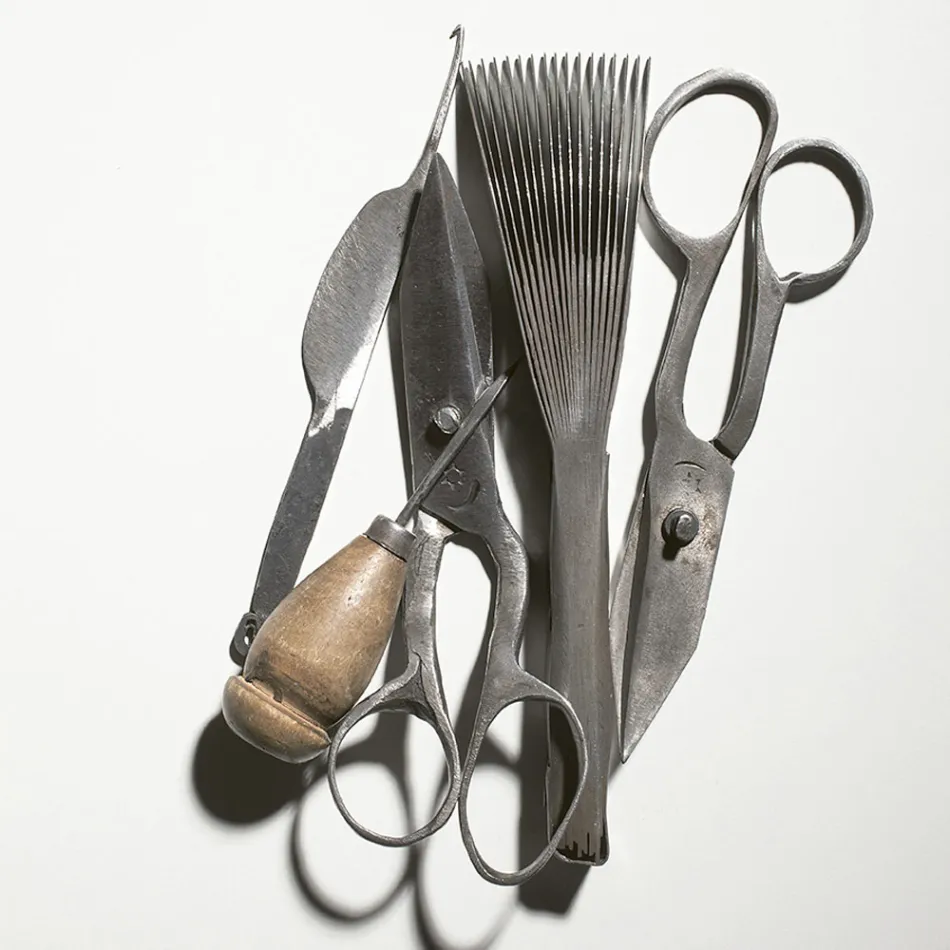 Tapete de sala feito à mão em tecido de viscose de alta qualidade na Índia - Bonnet Viadurini