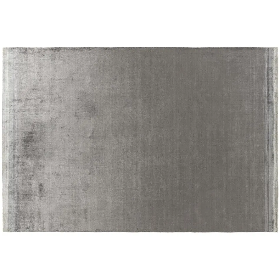 Tapete de sala feito à mão em tecido de viscose de alta qualidade na Índia - Bonnet Viadurini