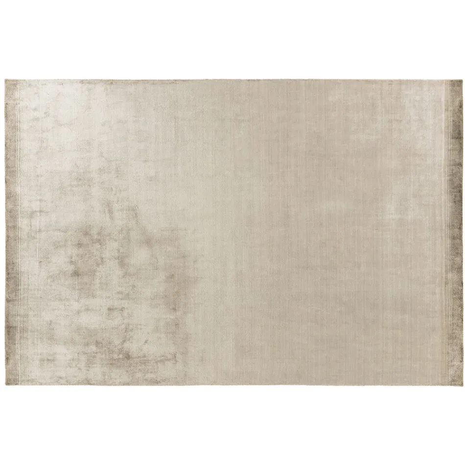 Tapete de sala feito à mão em tecido de viscose de alta qualidade na Índia - Bonnet Viadurini