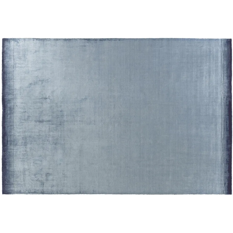 Tapete de sala feito à mão em tecido de viscose de alta qualidade na Índia - Bonnet Viadurini