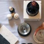 Rolha de Vinho em Mármores Coloridos e Cortiça, Design Italiano 6 Peças - Pacto Viadurini