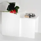 Mesas de design em plexiglass colorido produzido na Itália, Spinoso Viadurini