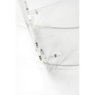 Mesinha Baixa Mesinha de cabeceira em Plexiglass Transparente Made in Italy - Alamain Viadurini