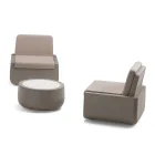 Mesa de centro externa design em HPL e polietileno fabricado na Itália - Belida Viadurini