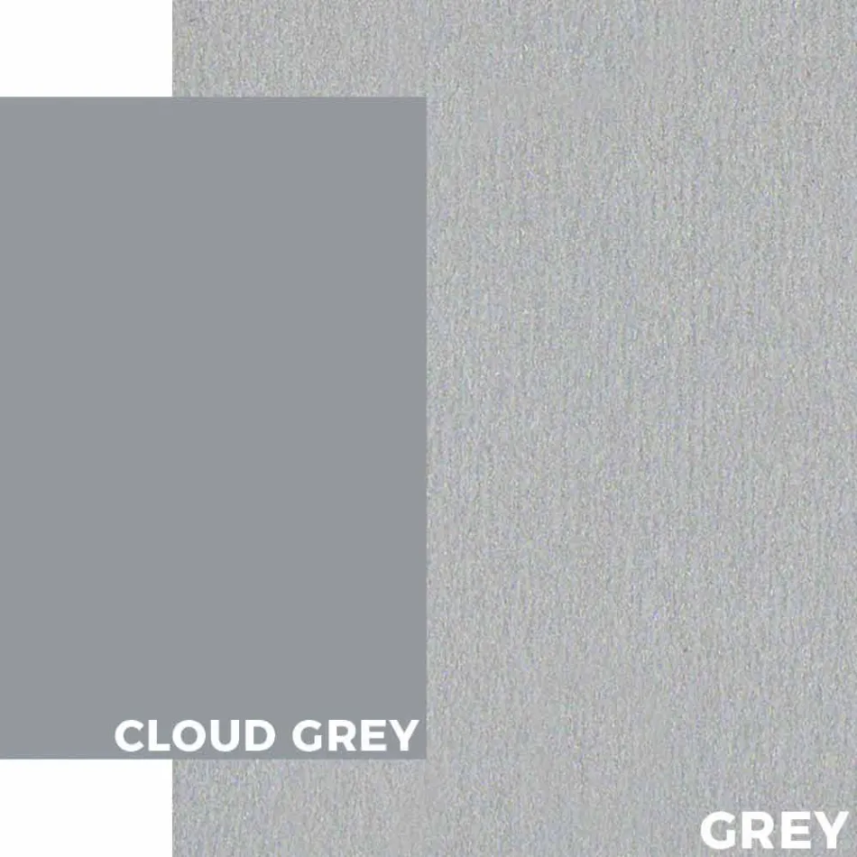 Mesa de centro moderna ao ar livre em alumínio e laminado - Carmine2 Viadurini