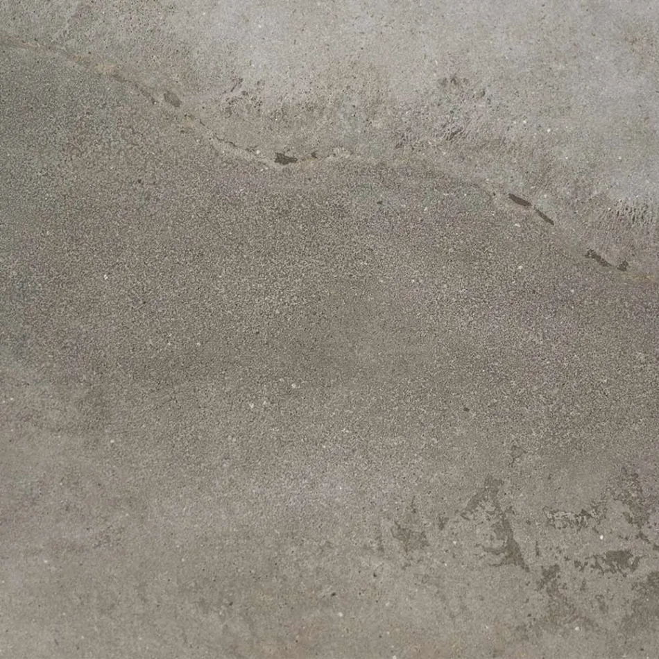 Mesa de centro baixa para jardim com tampo de laje de grés fabricado na Itália - Bresson Viadurini