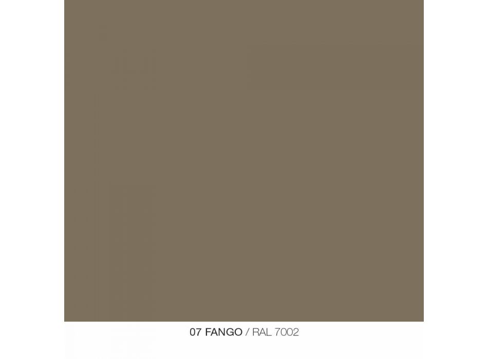 Mesa Baixa para Sala de Estar Externa em Metal Redondo Colorido - Stephane Viadurini