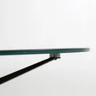 Mesa de centro com tampo redondo em grés made in Italy - Siste Viadurini