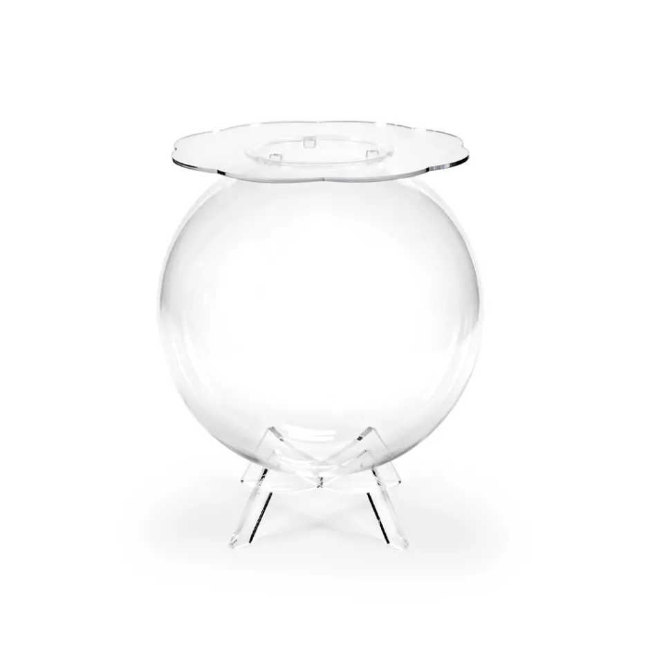 Mesa Container Multiuso em Plexiglass Transparente Fabricado na Itália - Scar Viadurini