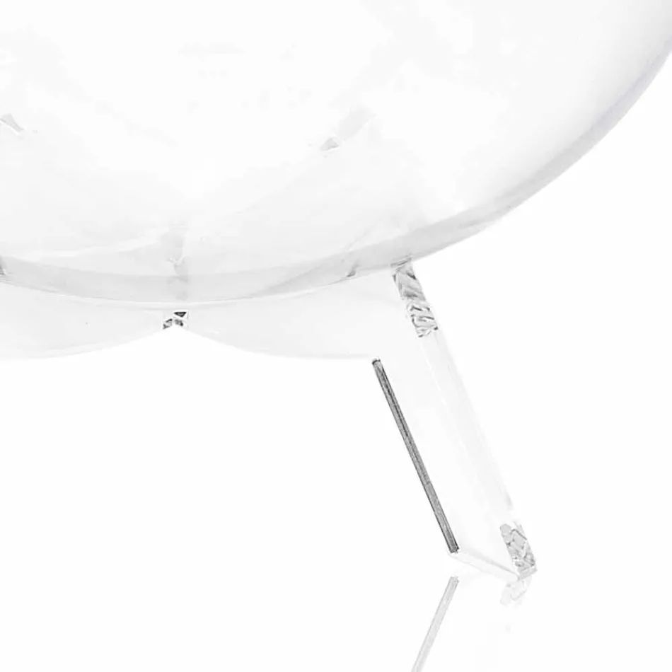 Biffy mesa de centro redonda preta / container, design moderno made in Italy Viadurini