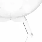 Biffy mesa de centro redonda verde / container, design moderno made in Italy Viadurini