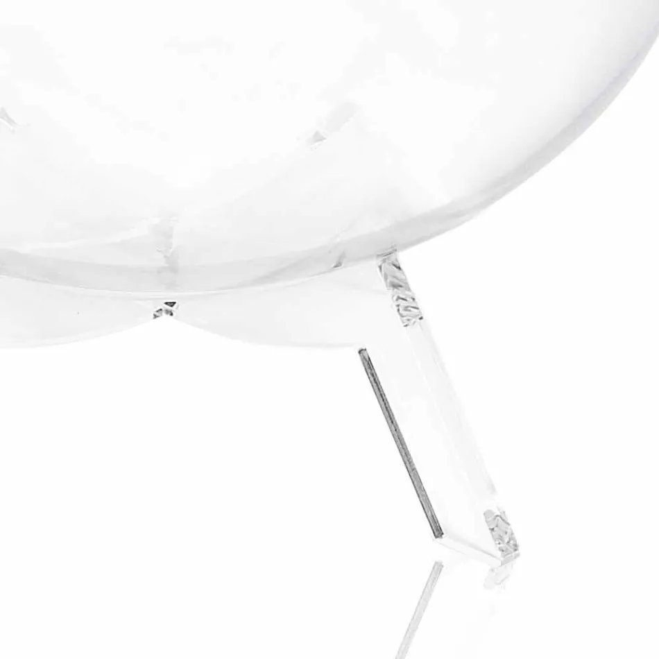 Biffy mesa de centro redonda verde / container, design moderno made in Italy Viadurini