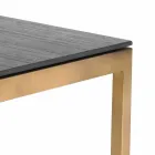 Mesa lateral externa quadrada com design 2 Dimensões 3 acabamentos - Julie Viadurini