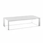 Mesa de centro para sala de estar em aço colorido, design moderno - Josyane Viadurini