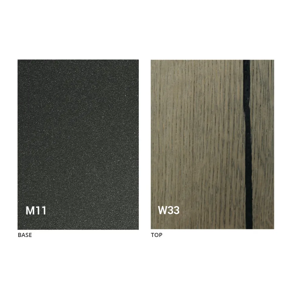 Transformando a mesa de centro do design em madeira feita na Itália - Vincenzo Viadurini