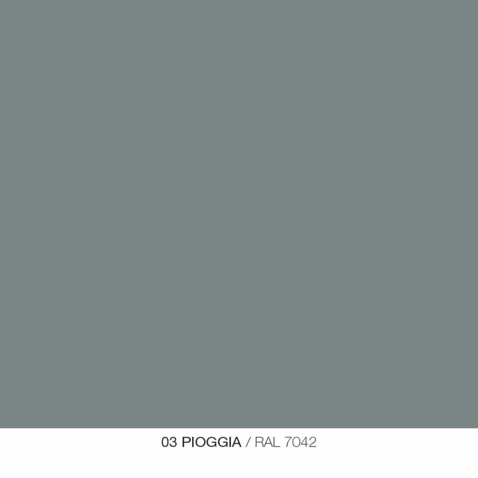 Mesa de centro em metal colorido de design italiano moderno - Yasmine Viadurini