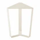 Mesa de centro em metal colorido de design italiano moderno - Yasmine Viadurini