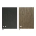 Mesa de centro de transformação moderna em madeira e metal feita na Itália - Fabio Viadurini